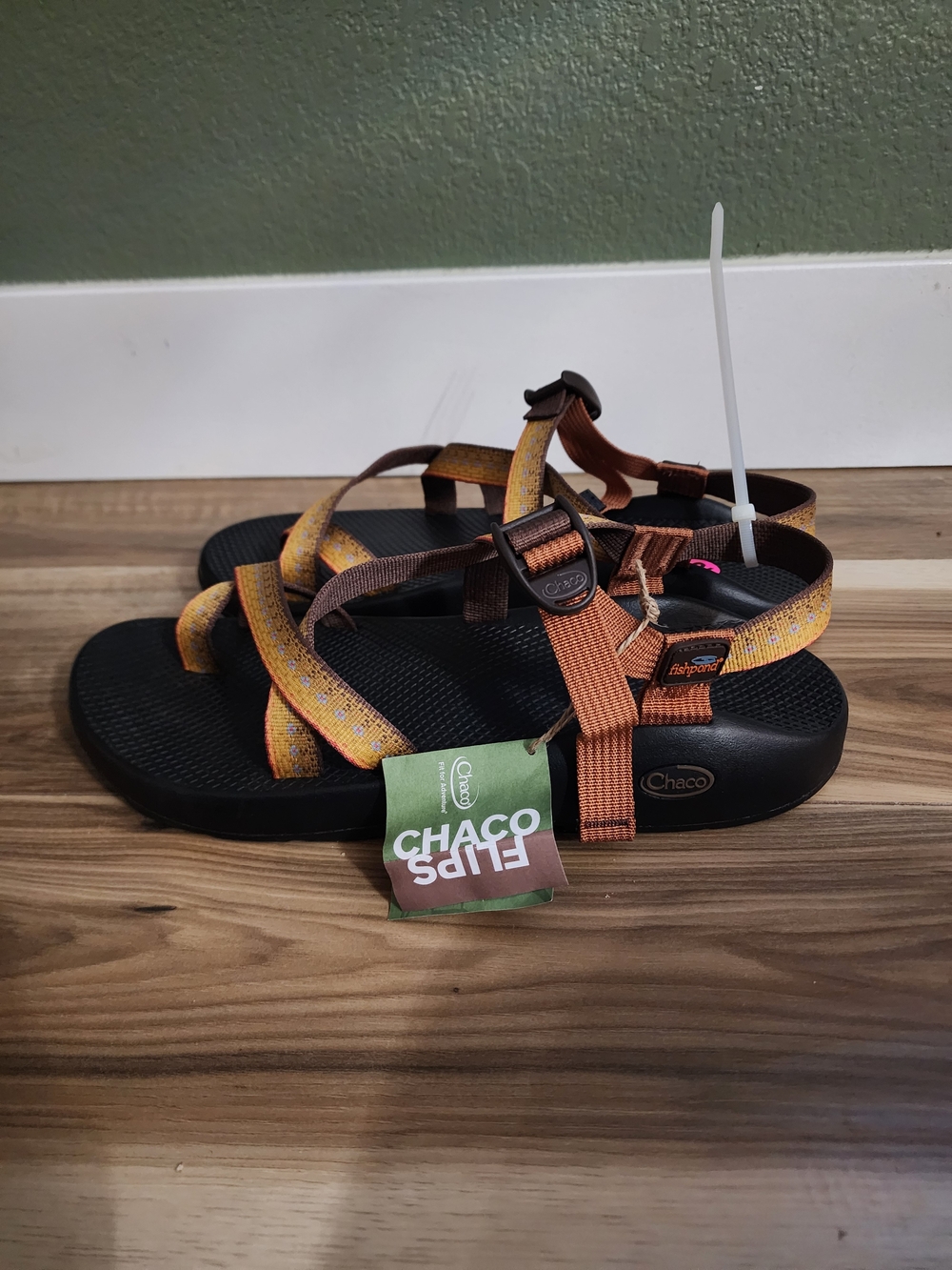 NWT Chaco x Fishpond Men's Z/1 Classic Sandals Size 13 Outdoor Hiking Fishing